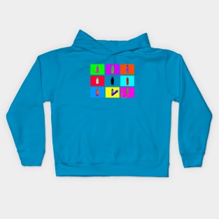 Typologies Kids Hoodie